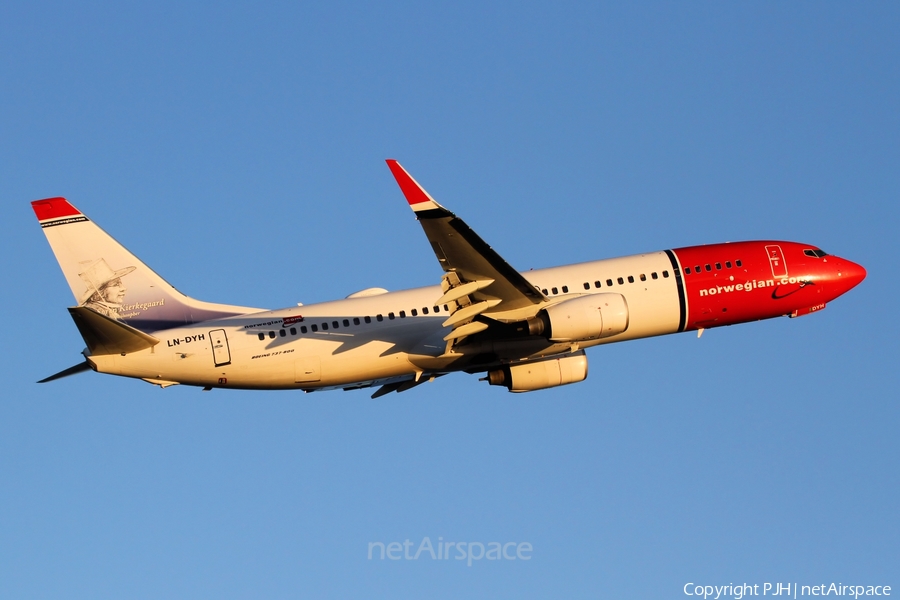 Norwegian Air Shuttle Boeing 737-8JP (LN-DYH) | Photo 21287