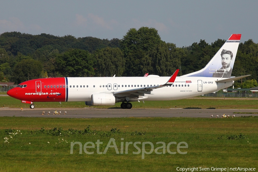 Norwegian Air Shuttle Boeing 737-8JP (LN-DYJ) | Photo 52722