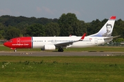 Norwegian Air Shuttle Boeing 737-8JP (LN-DYJ) at  Hamburg - Fuhlsbuettel (Helmut Schmidt), Germany