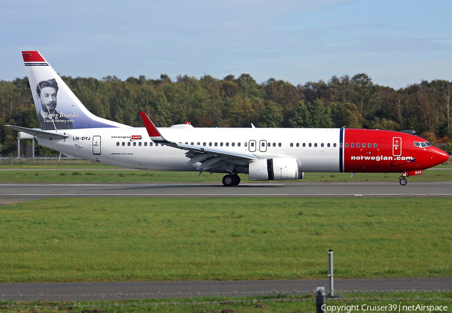 Norwegian Air Shuttle Boeing 737-8JP (LN-DYJ) | Photo 91632