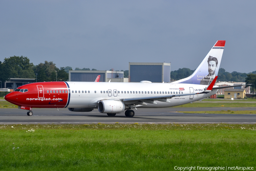 Norwegian Air Shuttle Boeing 737-8JP (LN-DYJ) | Photo 421772