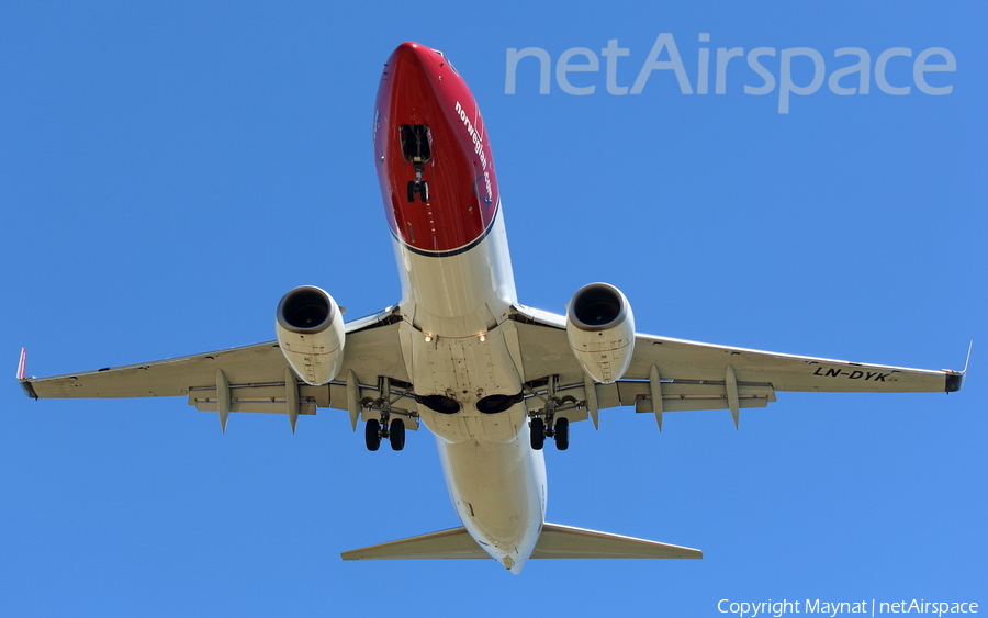 Norwegian Air Shuttle Boeing 737-8JP (LN-DYK) | Photo 168933