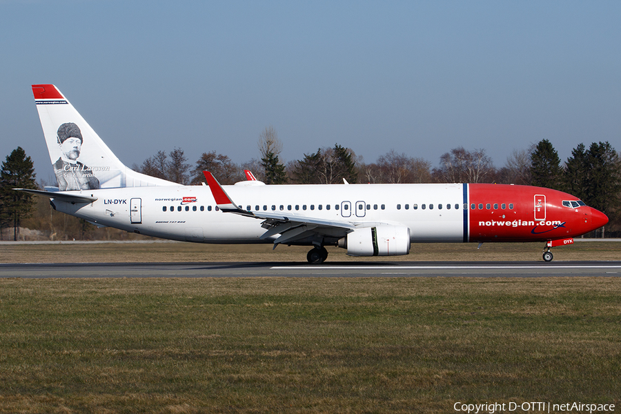 Norwegian Air Shuttle Boeing 737-8JP (LN-DYK) | Photo 498484