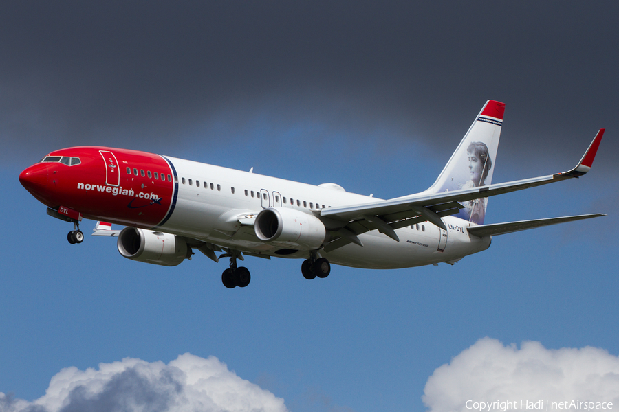 Norwegian Air Shuttle Boeing 737-8JP (LN-DYL) | Photo 81432