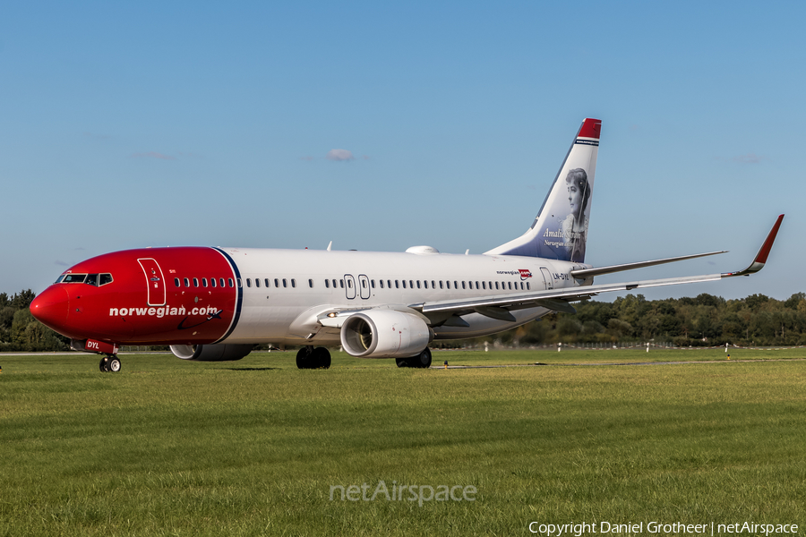 Norwegian Air Shuttle Boeing 737-8JP (LN-DYL) | Photo 88380