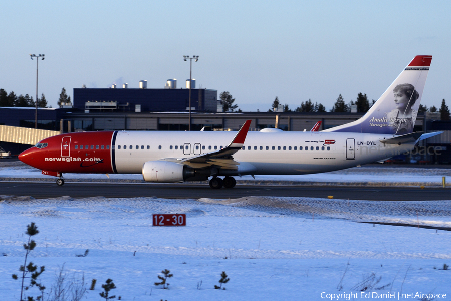 Norwegian Air Shuttle Boeing 737-8JP (LN-DYL) | Photo 3942