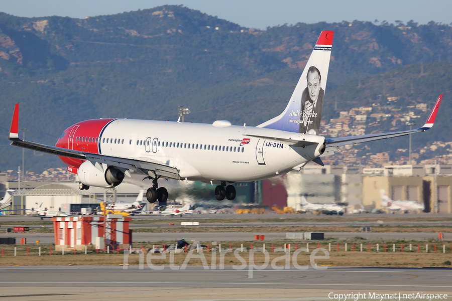 Norwegian Air Shuttle Boeing 737-8JP (LN-DYM) | Photo 393435