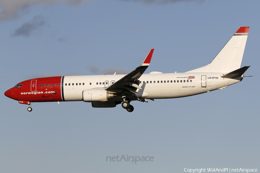 Norwegian Air Shuttle Boeing 737-8JP (LN-DYM) | Photo 679325