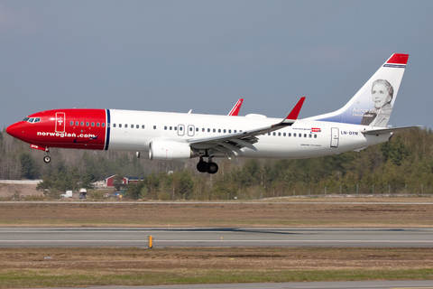 Norwegian Air Shuttle Boeing 737-8JP (LN-DYN) at  Stockholm - Arlanda, Sweden