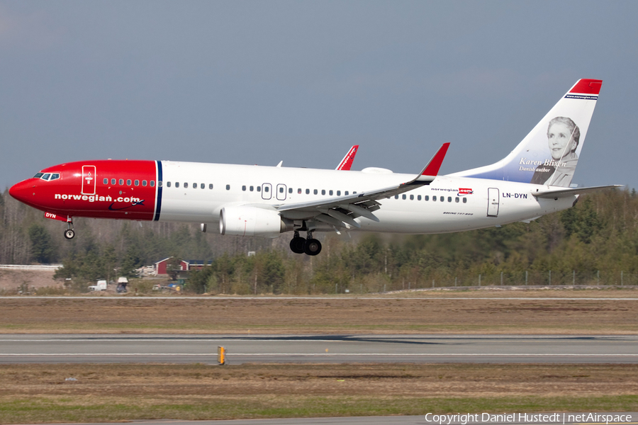Norwegian Air Shuttle Boeing 737-8JP (LN-DYN) | Photo 610187