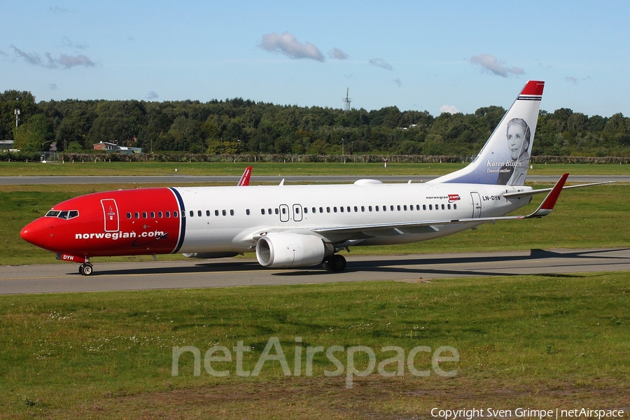 Norwegian Air Shuttle Boeing 737-8JP (LN-DYN) | Photo 98819