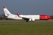 Norwegian Air Shuttle Boeing 737-8JP (LN-DYN) at  Hamburg - Fuhlsbuettel (Helmut Schmidt), Germany