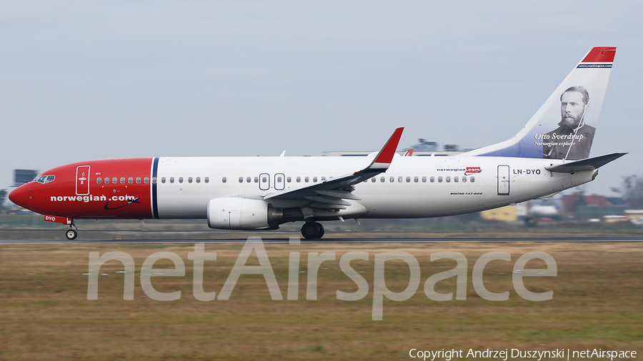 Norwegian Air Shuttle Boeing 737-8JP (LN-DYO) | Photo 209806