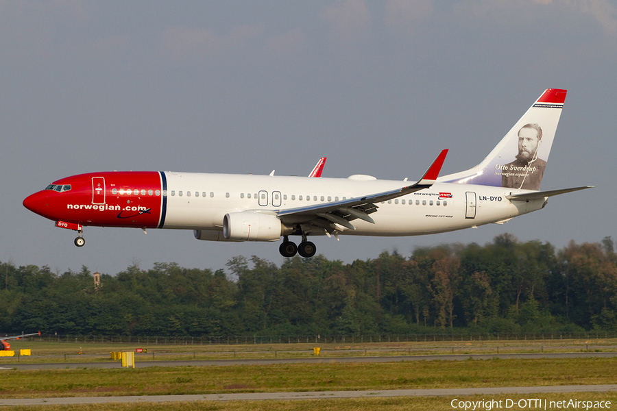 Norwegian Air Shuttle Boeing 737-8JP (LN-DYO) | Photo 369569