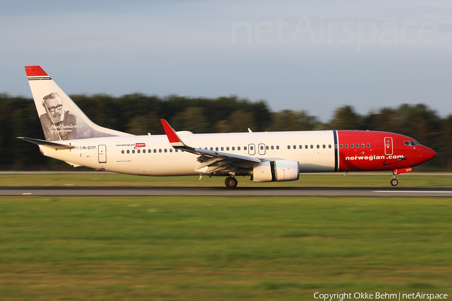 Norwegian Air Shuttle Boeing 737-8JP (LN-DYP) | Photo 352842