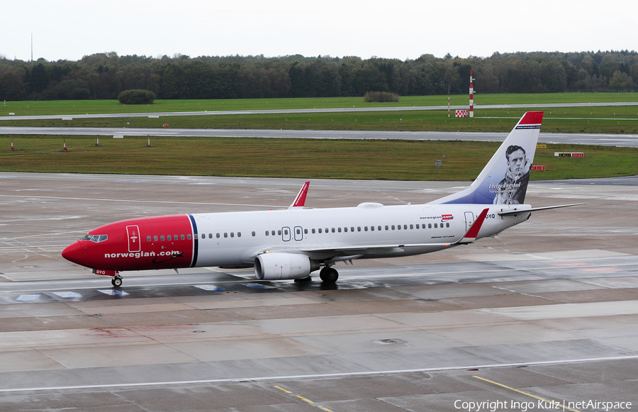 Norwegian Air Shuttle Boeing 737-8JP (LN-DYQ) | Photo 59128