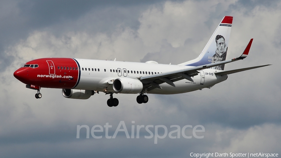 Norwegian Air Shuttle Boeing 737-8JP (LN-DYQ) | Photo 221836