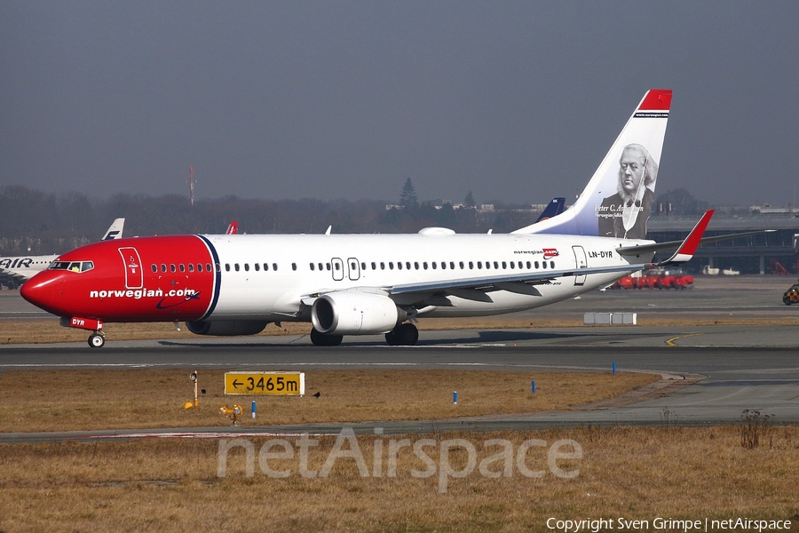 Norwegian Air Shuttle Boeing 737-8JP (LN-DYR) | Photo 21391