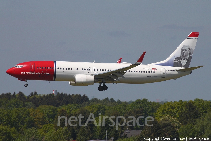 Norwegian Air Shuttle Boeing 737-8JP (LN-DYR) | Photo 77416