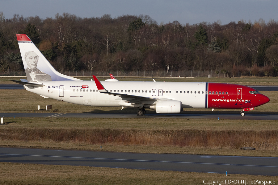 Norwegian Air Shuttle Boeing 737-8JP (LN-DYR) | Photo 399989