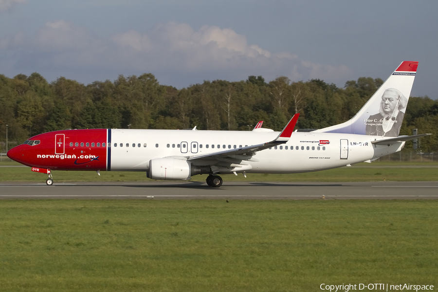 Norwegian Air Shuttle Boeing 737-8JP (LN-DYR) | Photo 455172