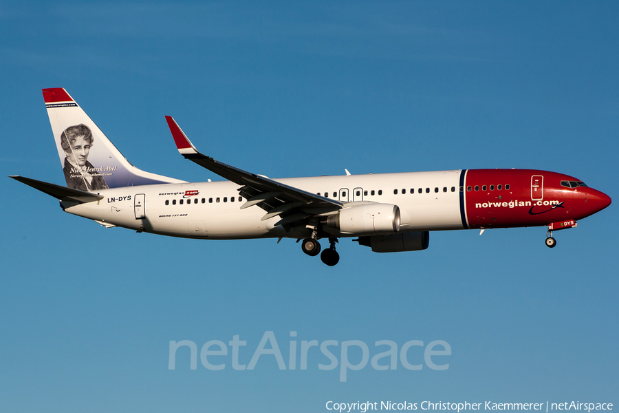Norwegian Air Shuttle Boeing 737-8JP (LN-DYS) | Photo 121574