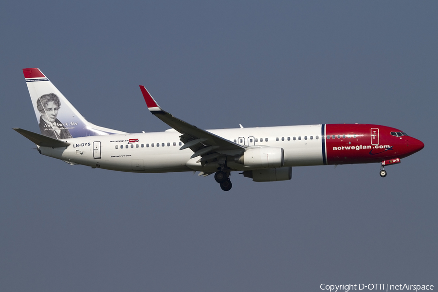 Norwegian Air Shuttle Boeing 737-8JP (LN-DYS) | Photo 436018