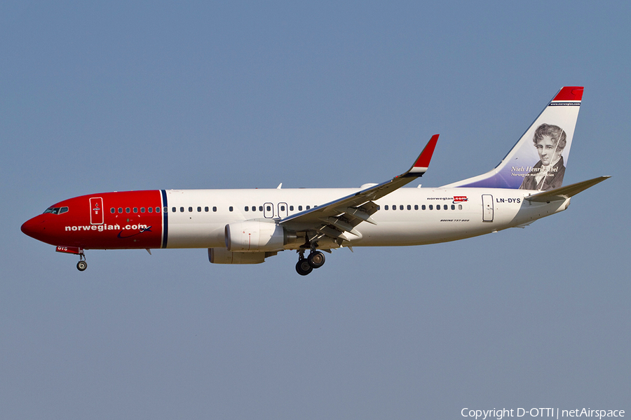 Norwegian Air Shuttle Boeing 737-8JP (LN-DYS) | Photo 367563