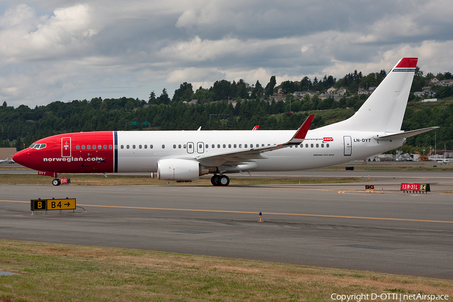 Norwegian Air Shuttle Boeing 737-8JP (LN-DYT) | Photo 364382