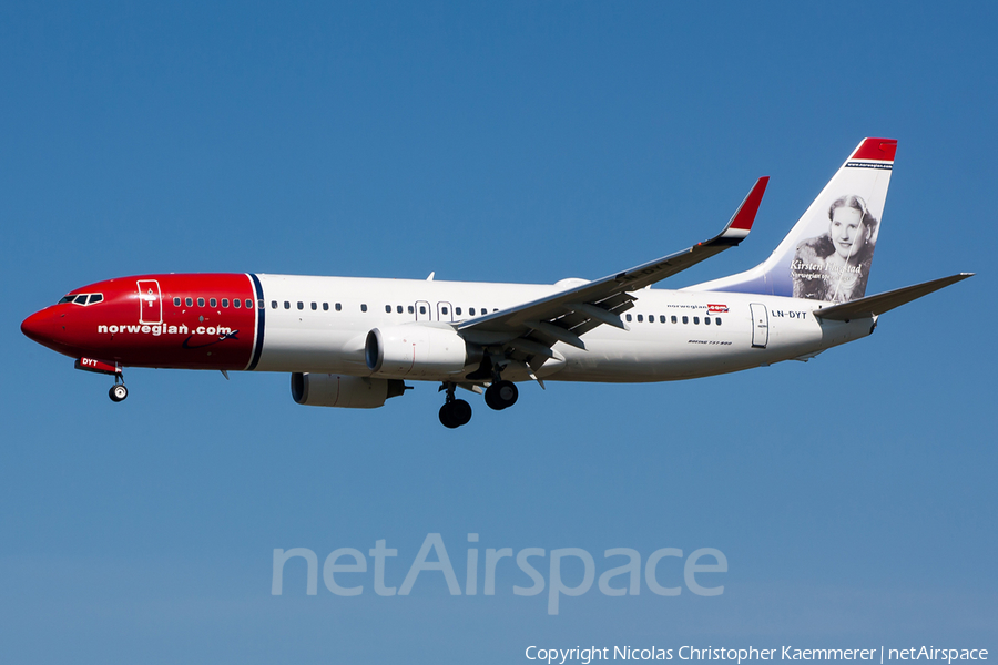 Norwegian Air Shuttle Boeing 737-8JP (LN-DYT) | Photo 121575