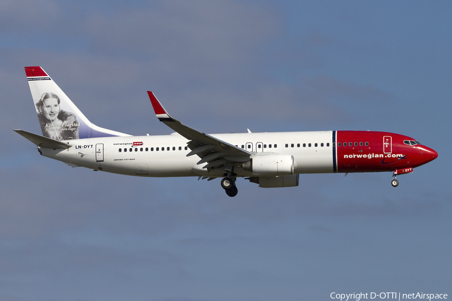 Norwegian Air Shuttle Boeing 737-8JP (LN-DYT) | Photo 409177