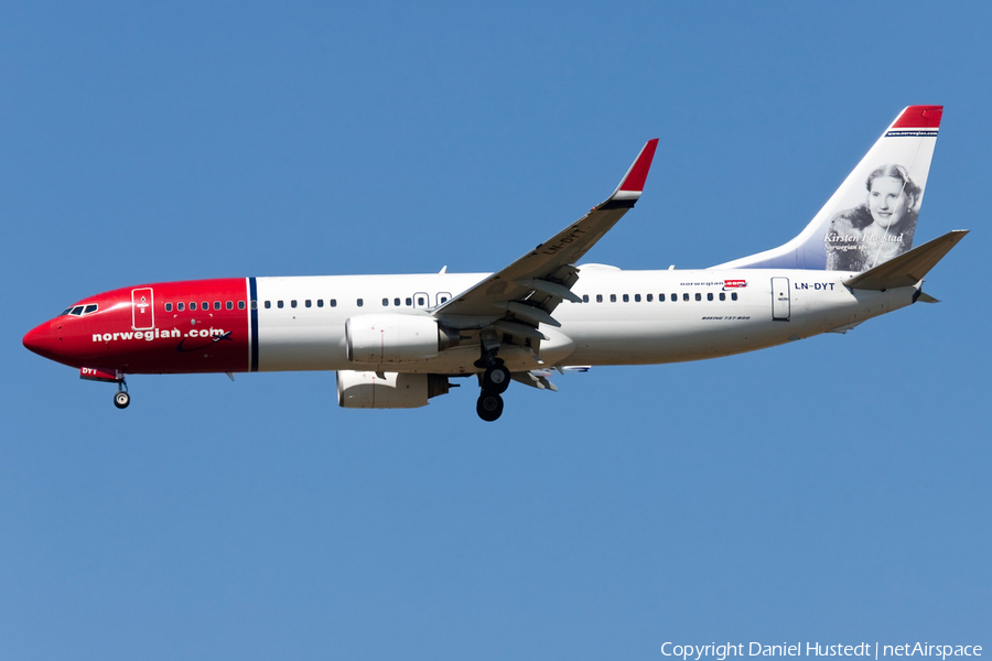 Norwegian Air Shuttle Boeing 737-8JP (LN-DYT) | Photo 516081