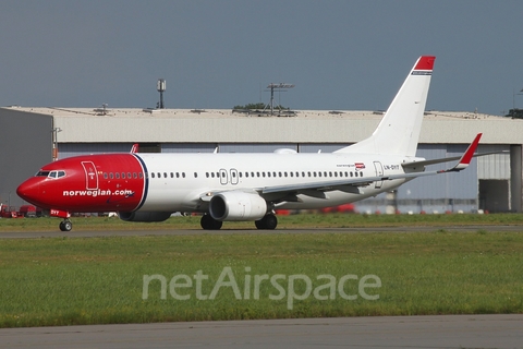 Norwegian Air Shuttle Boeing 737-8JP (LN-DYT) at  Hamburg - Fuhlsbuettel (Helmut Schmidt), Germany