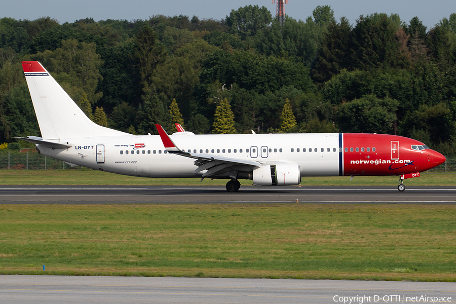 Norwegian Air Shuttle Boeing 737-8JP (LN-DYT) | Photo 344610