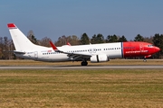 Norwegian Air Shuttle Boeing 737-8JP (LN-DYT) at  Hamburg - Fuhlsbuettel (Helmut Schmidt), Germany