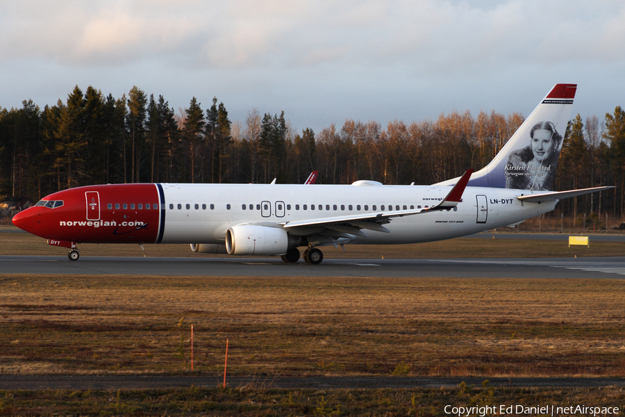 Norwegian Air Shuttle Boeing 737-8JP (LN-DYT) | Photo 75522