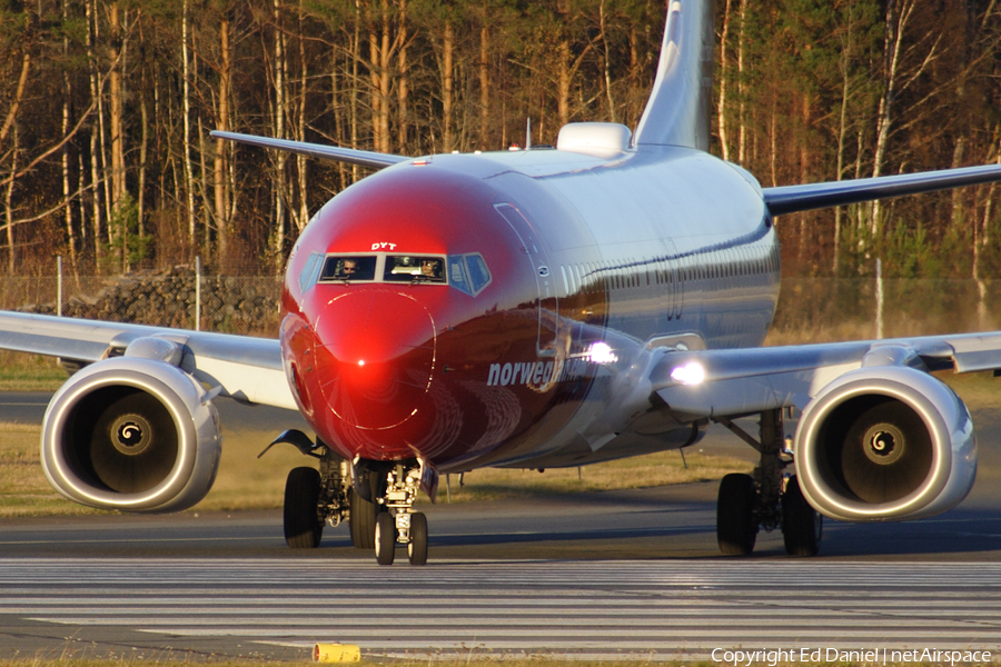 Norwegian Air Shuttle Boeing 737-8JP (LN-DYT) | Photo 87533