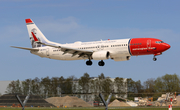 Norwegian Air Shuttle Boeing 737-8JP (LN-DYU) at  Hamburg - Fuhlsbuettel (Helmut Schmidt), Germany