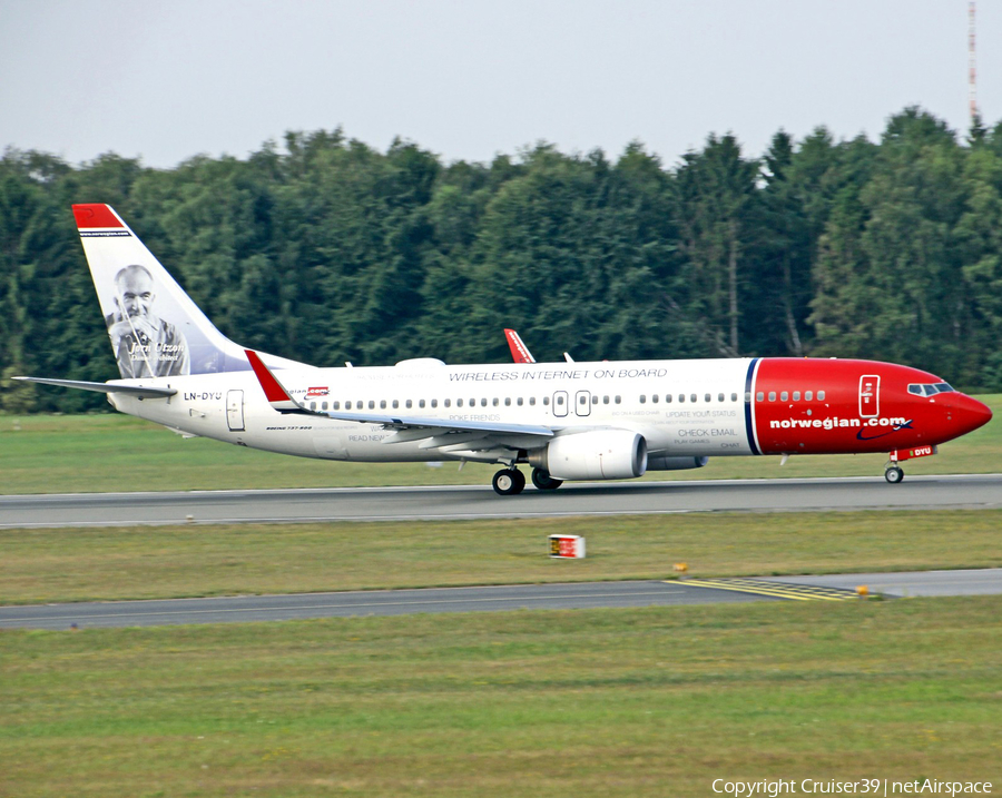 Norwegian Air Shuttle Boeing 737-8JP (LN-DYU) | Photo 287670