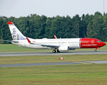 Norwegian Air Shuttle Boeing 737-8JP (LN-DYU) at  Hamburg - Fuhlsbuettel (Helmut Schmidt), Germany