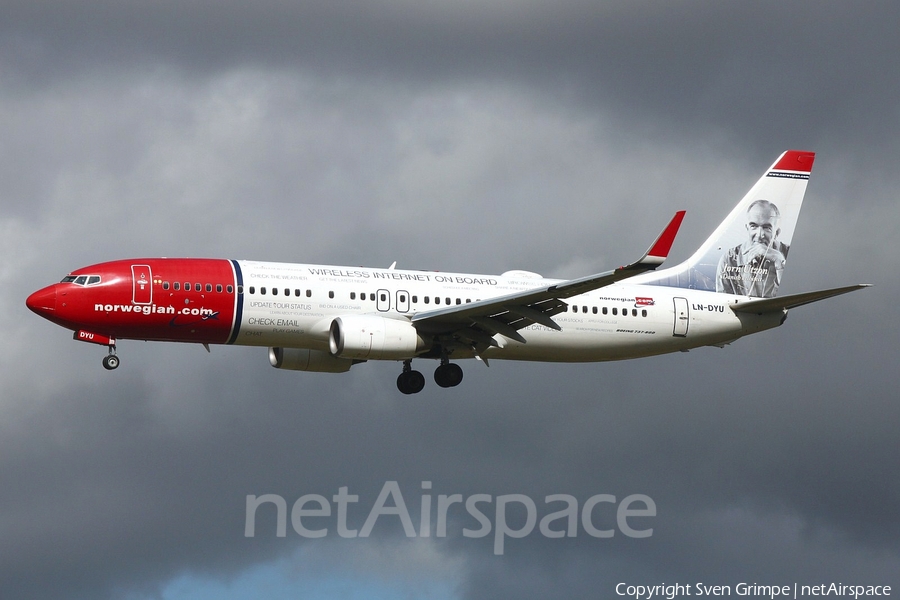 Norwegian Air Shuttle Boeing 737-8JP (LN-DYU) | Photo 347551