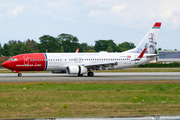 Norwegian Air Shuttle Boeing 737-8JP (LN-DYU) at  Hamburg - Fuhlsbuettel (Helmut Schmidt), Germany