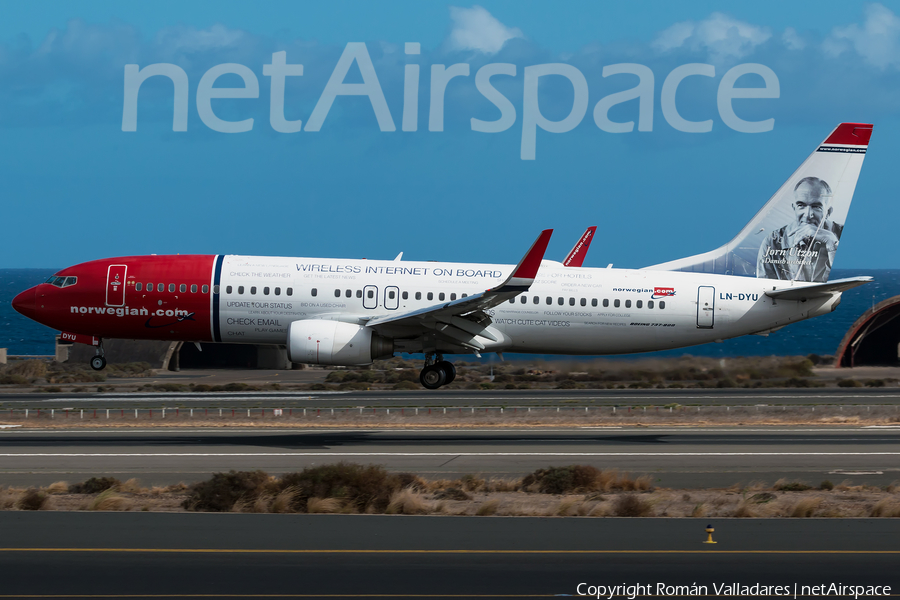 Norwegian Air Shuttle Boeing 737-8JP (LN-DYU) | Photo 357449