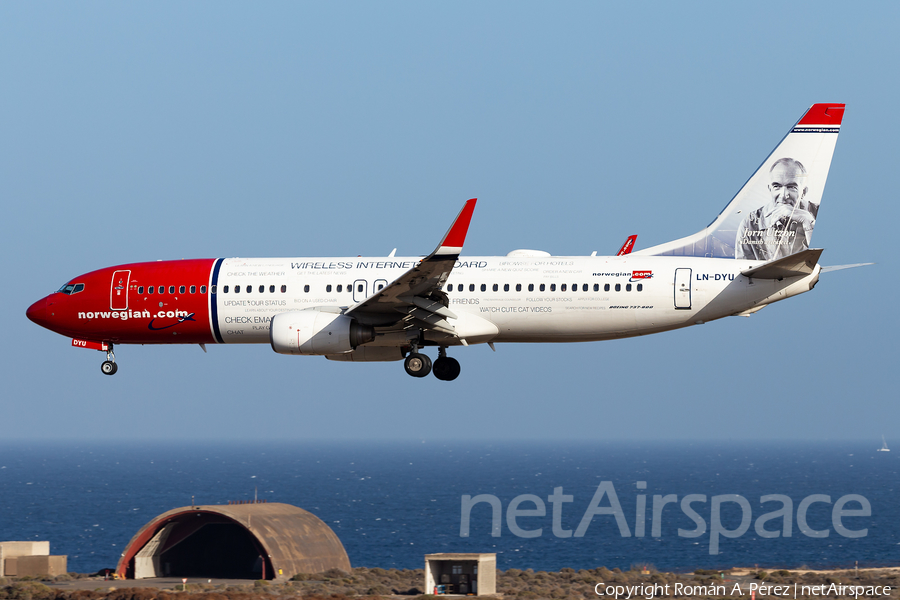 Norwegian Air Shuttle Boeing 737-8JP (LN-DYU) | Photo 358963