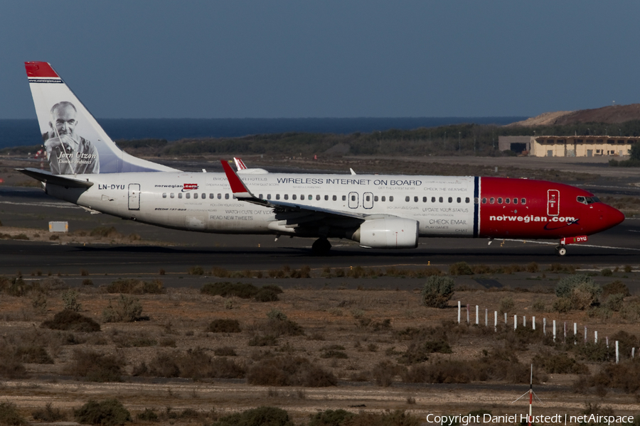 Norwegian Air Shuttle Boeing 737-8JP (LN-DYU) | Photo 443491