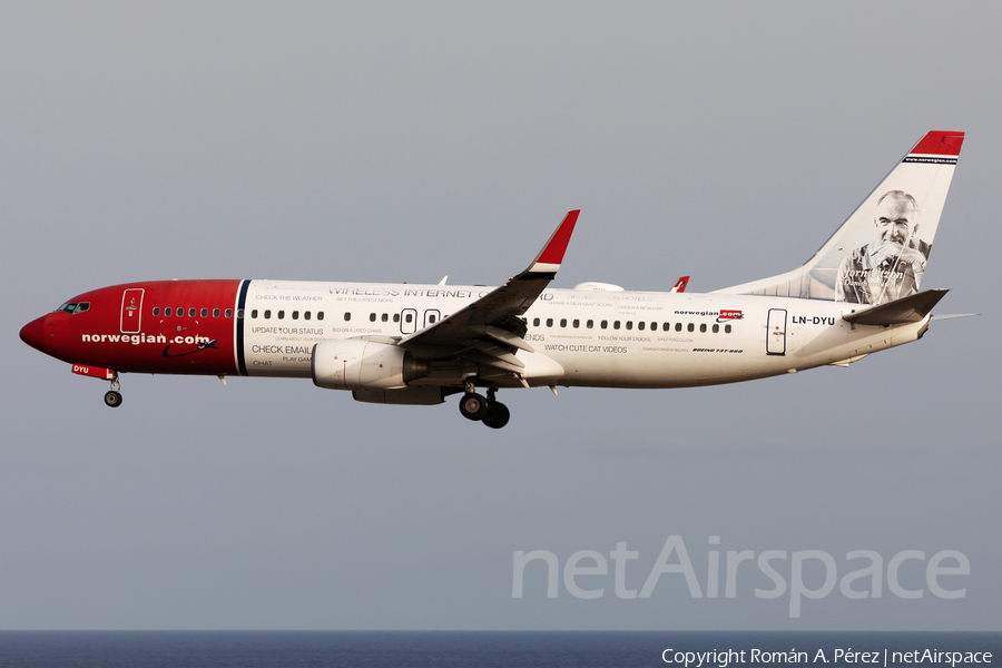 Norwegian Air Shuttle Boeing 737-8JP (LN-DYU) | Photo 535706