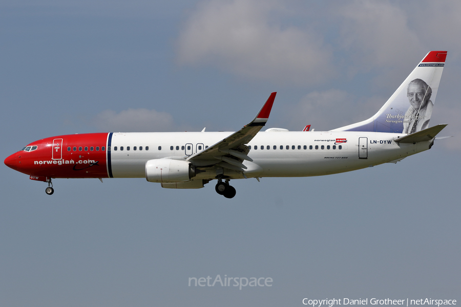 Norwegian Air Shuttle Boeing 737-8JP (LN-DYW) | Photo 99621