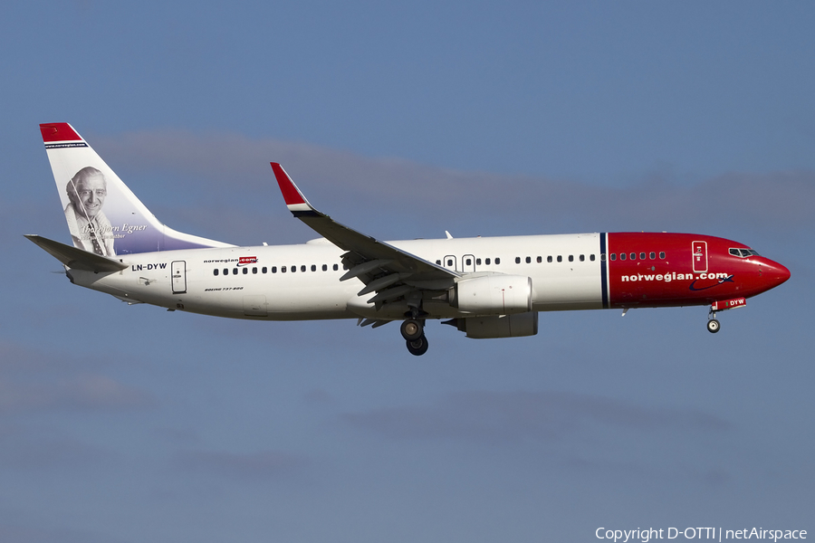 Norwegian Air Shuttle Boeing 737-8JP (LN-DYW) | Photo 409181