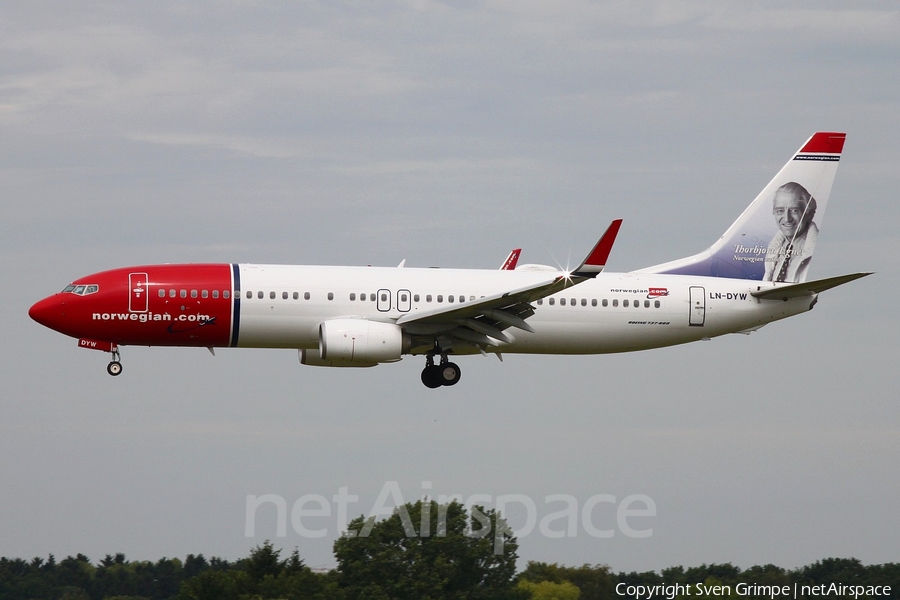 Norwegian Air Shuttle Boeing 737-8JP (LN-DYW) | Photo 51226