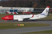 Norwegian Air Shuttle Boeing 737-8JP (LN-DYW) at  Hamburg - Fuhlsbuettel (Helmut Schmidt), Germany